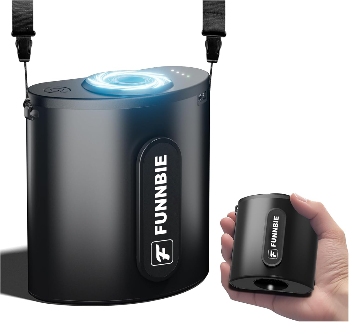 FUNNBIE 10000mAh Portable Waist Fan Clip