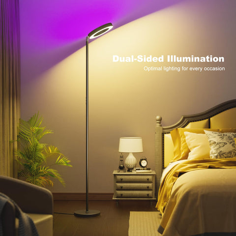 Dual-Sided RGBCW Floor Lamp