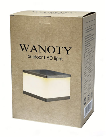 WANOTY Outdoor LED Lamp